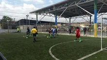 Festival de goles en la final del torneo de fútbol de habitante de calle