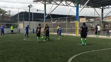 Festival de goles en la final del torneo de fútbol de habitante de calle