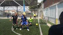 Festival de goles en la final del torneo de fútbol de habitante de calle