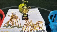 Festival de goles en la final del torneo de fútbol de habitante de calle