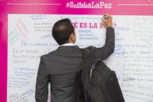 La muestra artesanal donde la reconciliación fue protagonista