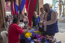 La muestra artesanal donde la reconciliación fue protagonista