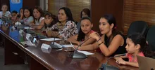 En imágenes, así fue la reunión de las niñas funcionarias con el gabinete femenino de la alcaldía de Cali