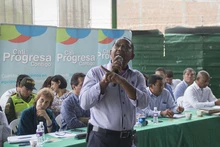 Foto sexta visita a la comuna 21