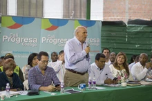Foto sexta visita a la comuna 21
