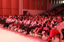 Niños de comunas TIO o zonas vulnerables de Cali se gozaron presentación de teatro