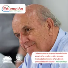 Las mejores frases del alcalde Maurice Armitage en el foro de calidad educativa de este viernes