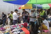 Reforzados operativos de control en el centro de Cali: 16 establecimientos y 23 kioscos fueron inspeccionados