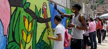 La Comuna 18 se llenó de color y amor por Cali
