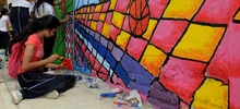 La Comuna 18 se llenó de color y amor por Cali