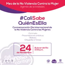 Alcaldía se prepara para conmemorar el día de la No Violencia contra las Mujeres
