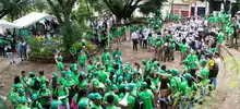 Limpieza y embellecimiento del barrio San Antonio, en el marco de la campaña Colombia Limpia