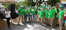 Limpieza y embellecimiento del barrio San Antonio, en el marco de la campaña Colombia Limpia