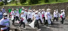 Limpieza y embellecimiento del barrio San Antonio, en el marco de la campaña Colombia Limpia