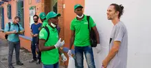 Limpieza y embellecimiento del barrio San Antonio, en el marco de la campaña Colombia Limpia