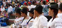 Así se vivió, en Los Cristales, la clausura de los Monitores Culturales. 