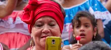 Así se vivió, en Los Cristales, la clausura de los Monitores Culturales. 