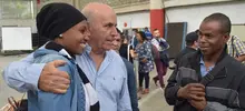 Las mejores imágenes de la visita del alcalde Maurice Armitage a la comuna 16
