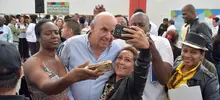 Las mejores imágenes de la visita del alcalde Maurice Armitage a la comuna 16