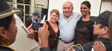 Las mejores imágenes de la visita del alcalde Maurice Armitage a la comuna 16