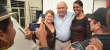Las mejores imágenes de la visita del alcalde Maurice Armitage a la comuna 16