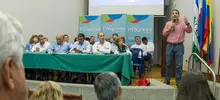 La seguridad fue el gran tema de discusión en la reunión del alcalde Armitage con la comuna 22