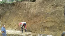 Personal de Infraestructura estabilizó muro de contención de San Antonio