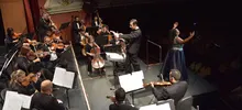 El Teatro Municipal se engalanó con Betty Garcés y la Filarmónica