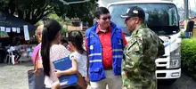 La Comuna 18 se benefició de la Brigada Social y de Servicios