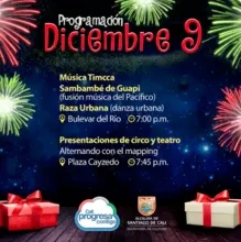 Diciembre 9 - Bulevar del Río - Hora: 7:45 p.m