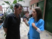 Habitantes de calle están llegando al hogar de acogida de la Fundación Sergente