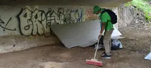 Cali bonita limpieza río pance