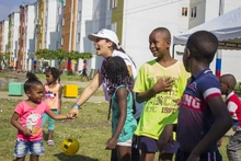El proyecto habitacional Río Cauca, donde se han reasentado 720 familias está de cumpleaños