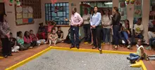 Decenas de niñas del Hogar María Goretti disfrutaron con el aguinaldo Navideño de la Secretaría de Infraestructura