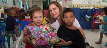 El Niño Dios  llegó al Hogar Infantil de Samaritanos de la Calle