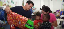 El Niño Dios  llegó al Hogar Infantil de Samaritanos de la Calle