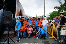 Tatán voló con su moto en la Feria de Cali