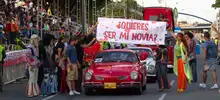 Oscar Tunjo le prendió motores a los Autos Clásicos y Antiguos