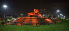 Cali se ilumina de color naranja para apoyar a quienes luchan contra el cáncer