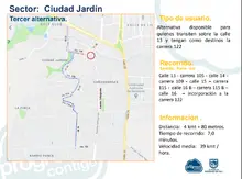 Conozca cuatro alternativas para desplazarse en Ciudad Jardín y Pance