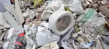 Alcaldía desmiente versiones de derrumbe en la estación de descarga de escombros de la carrera 50