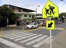 Camino seguro en zonas escolares
