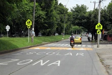 Camino seguro en zonas escolares