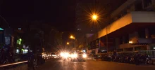 La Avenida Sexta se ilumina en LED