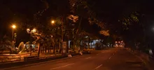 La Avenida Sexta se ilumina en LED
