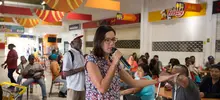 Arroz, aceite y carne los principales productos que llevaron las víctimas del conflicto armado con sus bonos de alimentación.