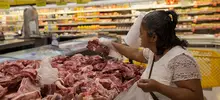 Arroz, aceite y carne los principales productos que llevaron las víctimas del conflicto armado con sus bonos de alimentación.