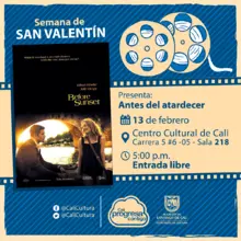 Prográmese con la Semana de San Valentín, en la Videoteca de la Sala Audiovisual de Cali