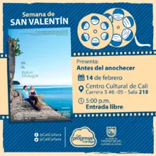 Prográmese con la Semana de San Valentín, en la Videoteca de la Sala Audiovisual de Cali