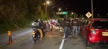 Así son los operativos conjuntos en la vía al Mar
